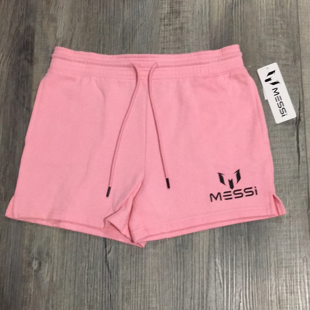 MESSI PINK SHORTS.